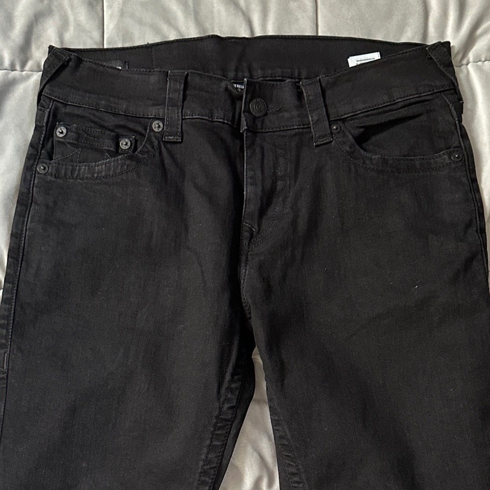 Mens True Religion Black Jeans
